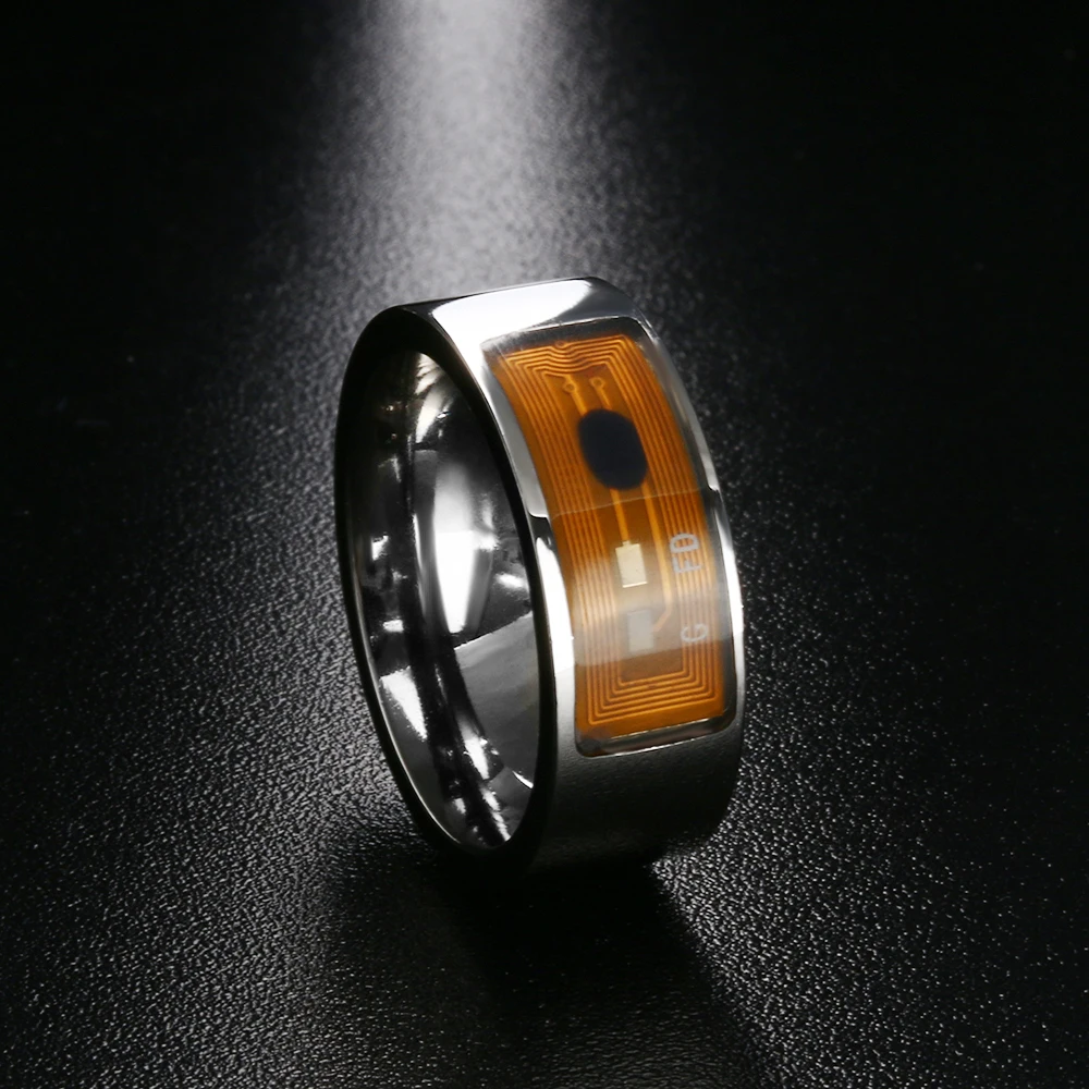 Buy 1PC Smart Rings Magic Wear Ring Black Finger Digital Ring For Android Phone