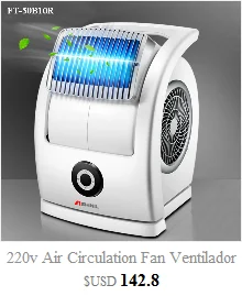 220 v воздуха циркуляционный вентилятор Ventilador дома Настольный турбины конвекции Вытяжной вентилятор FT-50B10R