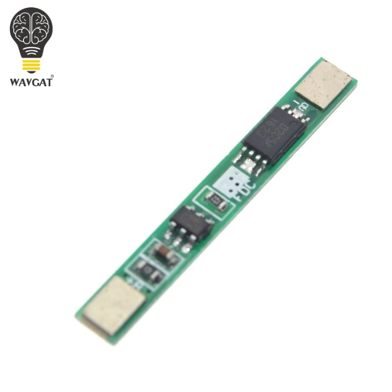 WAVAGT 5 шт. 1S 3,7 V 3A li-ion BMS PCM плата защиты батареи pcm для 18650 литий-ионного аккумулятора WAVAGT 5 шт. 1S 3,7 V 3A li-ion BMS PCM плата защиты батареи pcm для 18650 литий-ионного аккумулятора