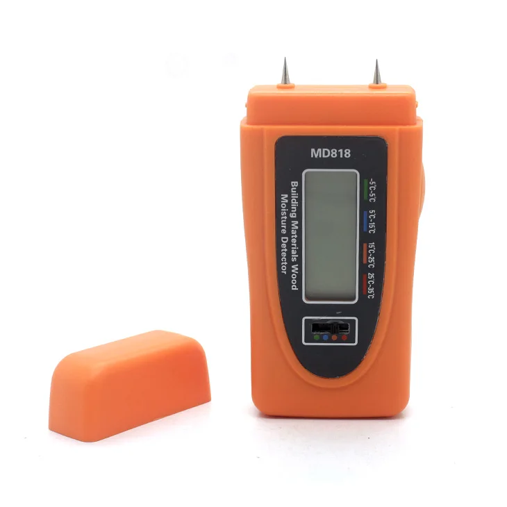 

Mini pin wood moisture meter moisture testing equipment wood moisture detector MD818 Sanpometer 5pcs