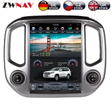 ZWNVA Tesla IPS Screen Android 7.1 Car GPS Navigation Radio No DVD Player For GMC CANYOU For Chevrolet Colorado