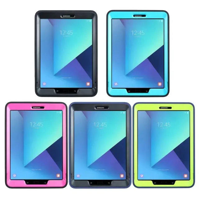 Силиконовый защитный чехол для Samsung Galaxy Tab S3 9,7 T820 T825 Tablet дети Безопасный противоударный тяжелых силиконовый чехол