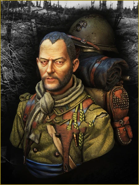 

1/10 Resin Bust Building Kit WW1 French Foreign Legion soldier