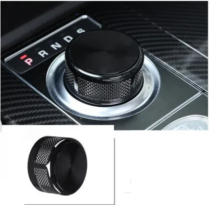 

Zinc alloy Black Car Gear Shift Knob Head For Land Rover Discovery 5 For Range Rover Evoque Vogue Velar SV Car Accessories