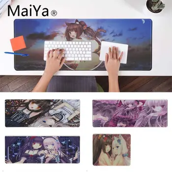

Maiya Hot ACG Animation Game Lovely Girls Chocola Nekopara Gaming mousepad Desk Mat Free Shipping Large Mouse Pad Keyboards Mat