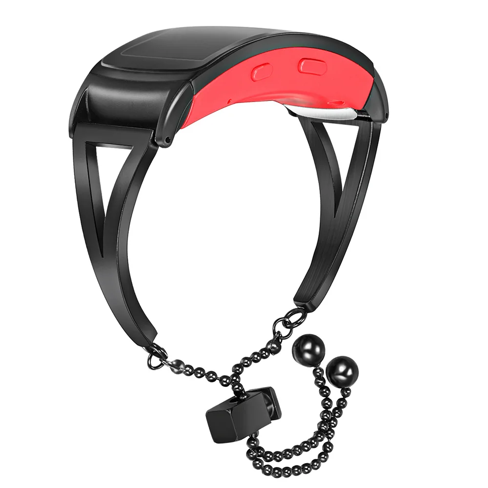 Женский ремешок для Samsung Gear Fit 2 R360 /Fit2 Pro R365 браслет из нержавеющей стали