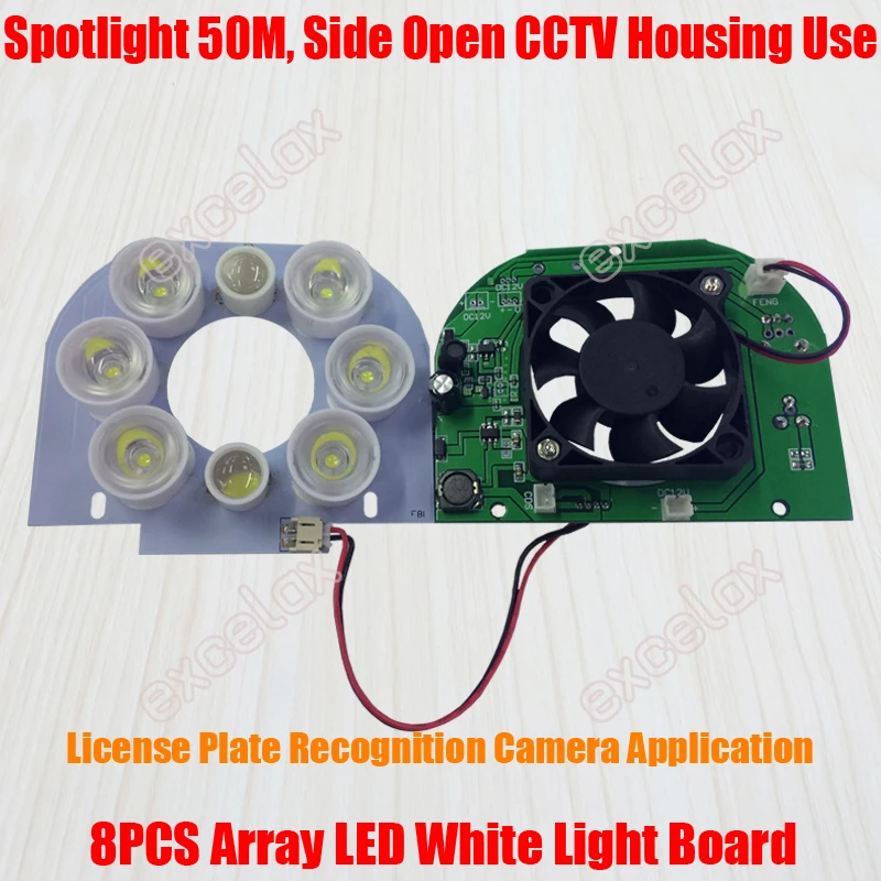 8x spotlight LED board for LPR camera