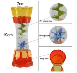 HOGNSIGN пластиковые развлекательные игрушки для купания детский игровой Кубок-игрушка вращающийся Совок воды душ ванны забавная игрушка