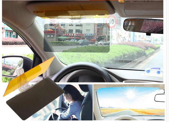 Универсальное авто затемнение зеркало для салона Солнцезащитный козырек для автомобиля ясный вид ночного видения козырек hd vision