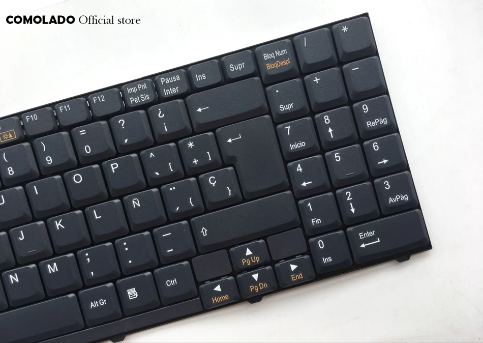 SP Spanish  Keyboard For Clevo D9 D90 D900 D900C Series black laptop keyboard SP layout (2)