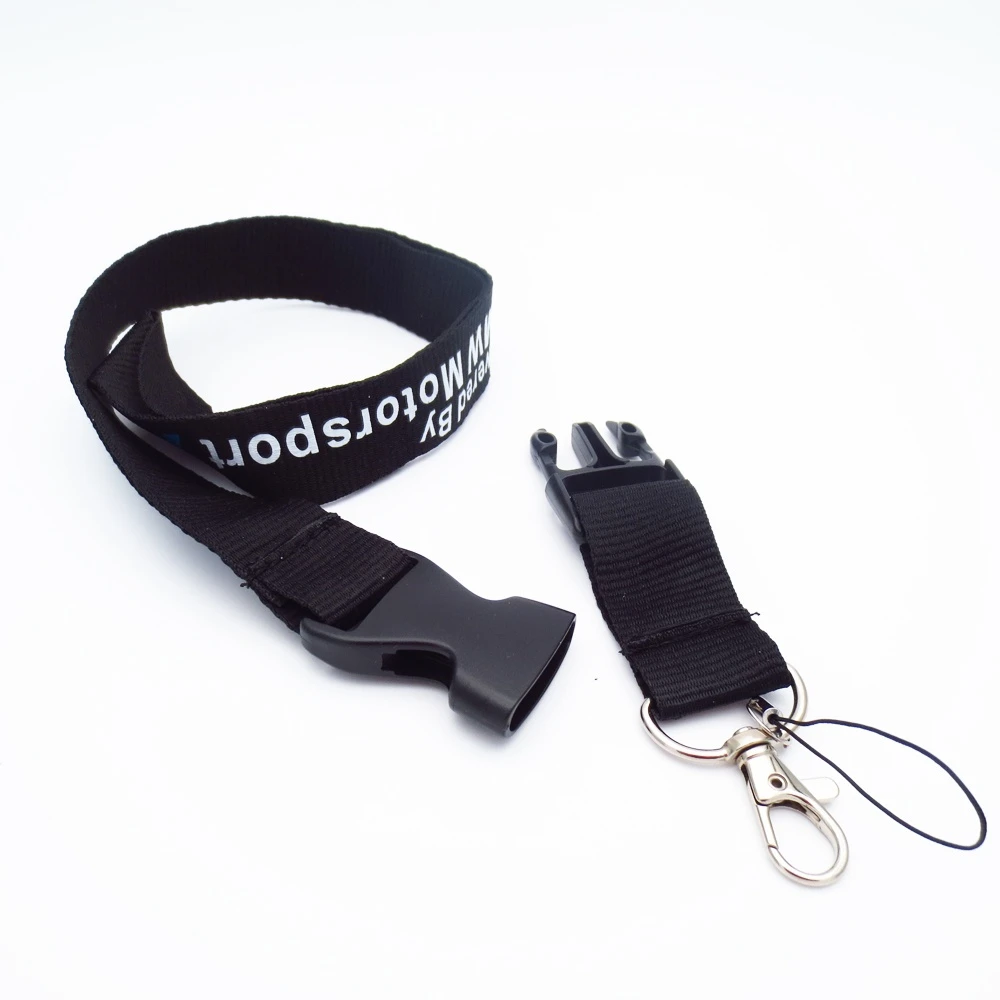 Bmwモータースポーツ用ブラックキーホルダー ネックストラップ Idカードホルダー アクセサリー Key Rings Aliexpress