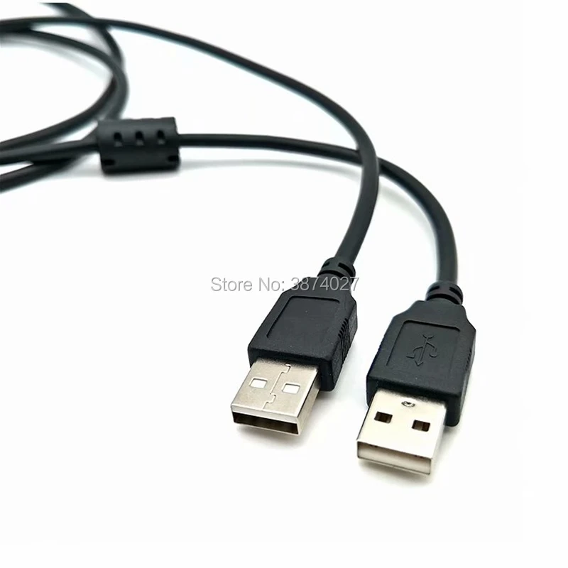 USB 2,0 Тип A кабель «Папа-папа» передачи данных USB2.0 УДЛИНИТЕЛЬ 1FT 5FT 10FT для радиатора, автомобильного динамика, жесткого диска