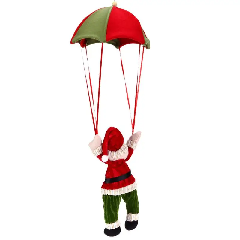 Рождественский Санта-Клаус Снеговик-парашют игрушки подвеска Рождественская елка висячие украшения Новогодний магазин Декор витрины детские игрушки подарки