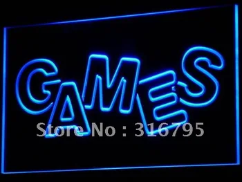

i617 Games Shop Room Display NEW LED Neon Light Sign On/Off Switch 20+ Colors 5 Sizes