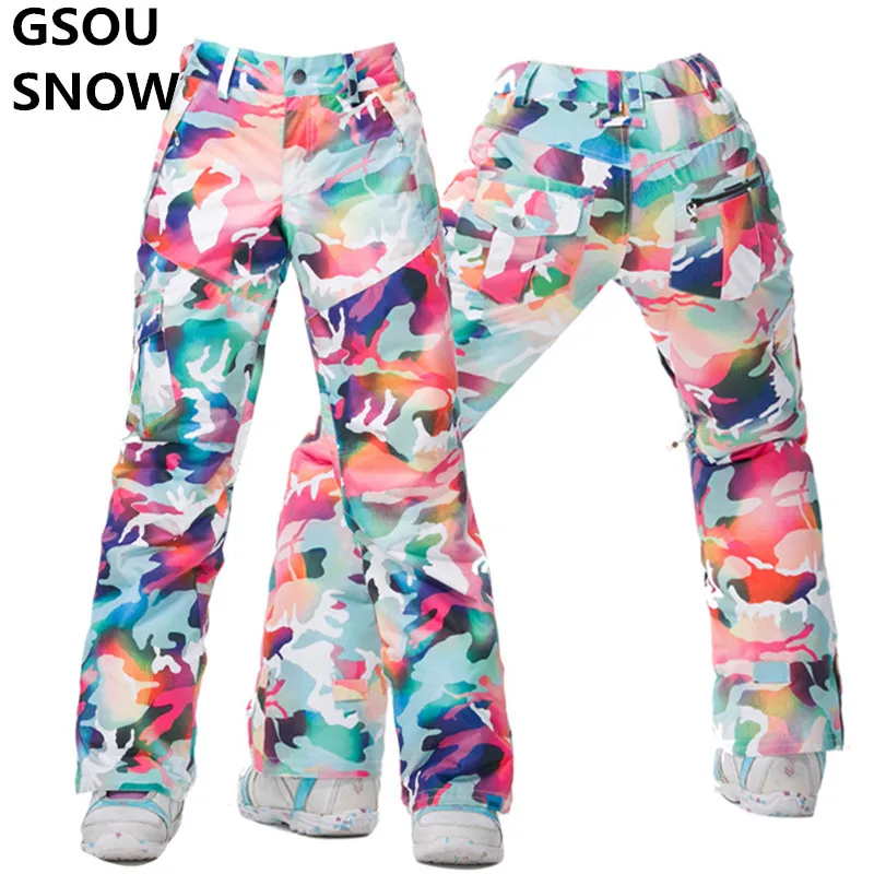 Buy Gsou Snow Winter Ski Pants Women Snowboard Pants
