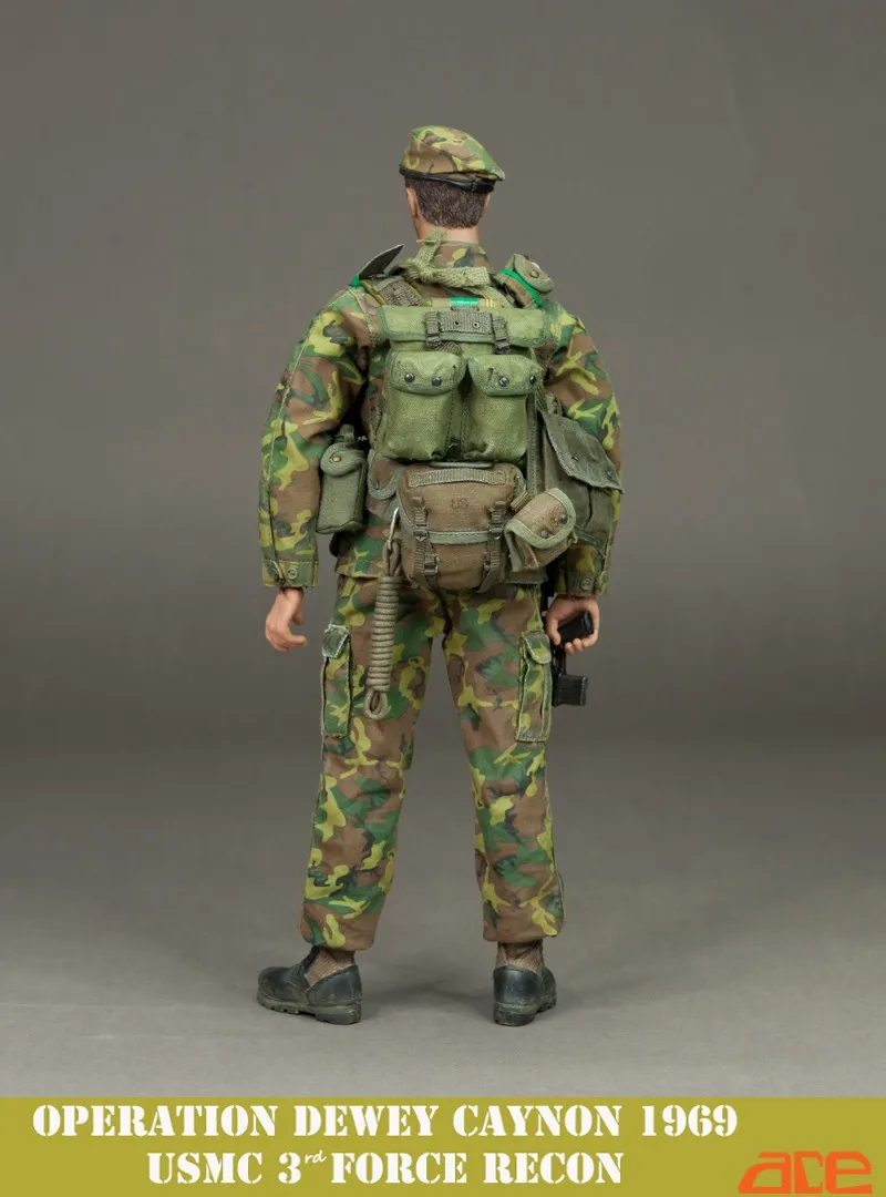 1/6 масштаб фигурка кукла операция Dewey Caynon 1969-USMC 3rd Force Recon Коллекционная 1" фигурка куклы пластмассовые игрушечные модели