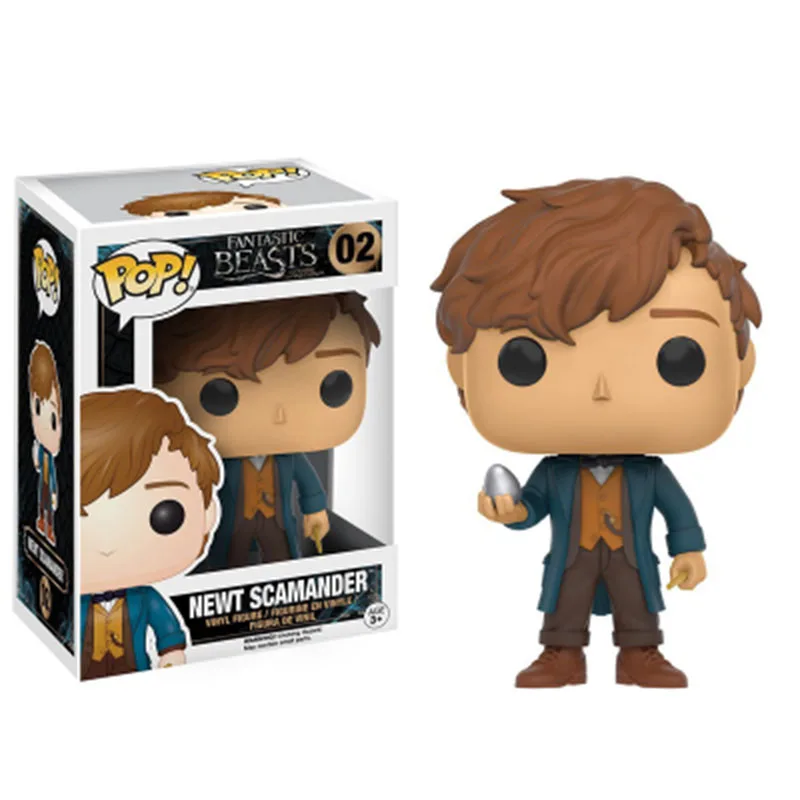 

Funo Pop Fantastic Beasts Where to Find Newt SCAMANDER #02 Vinyl Figure Dolls Toy NEWT Action Figure Toys for Children