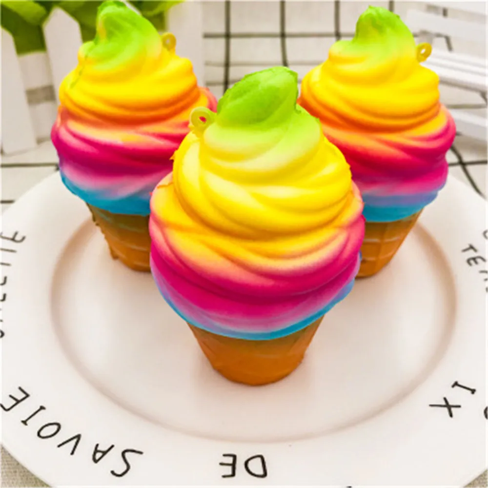 

Squishy Symphony Ice Cream Kawaii Squishies Slow Rising Soft Squeeze Stuffed Squishy Toys Phone Decor Charms Gifts Collections
