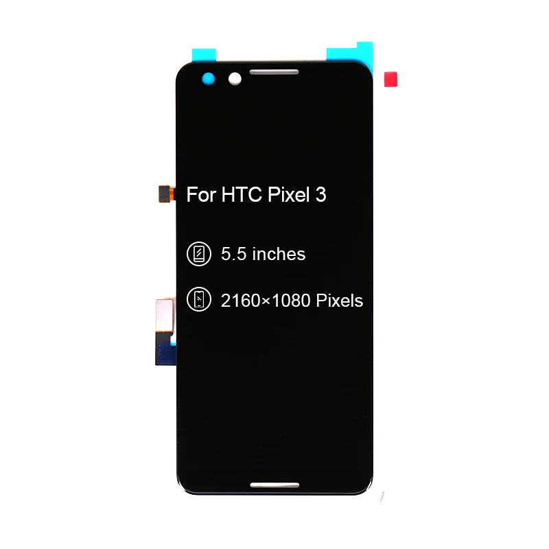 ЖК-дисплей для htc Pixel 3 ЖК-дисплей с сенсорным экраном дигитайзер сборка для htc для Google Pixel 3 lcd
