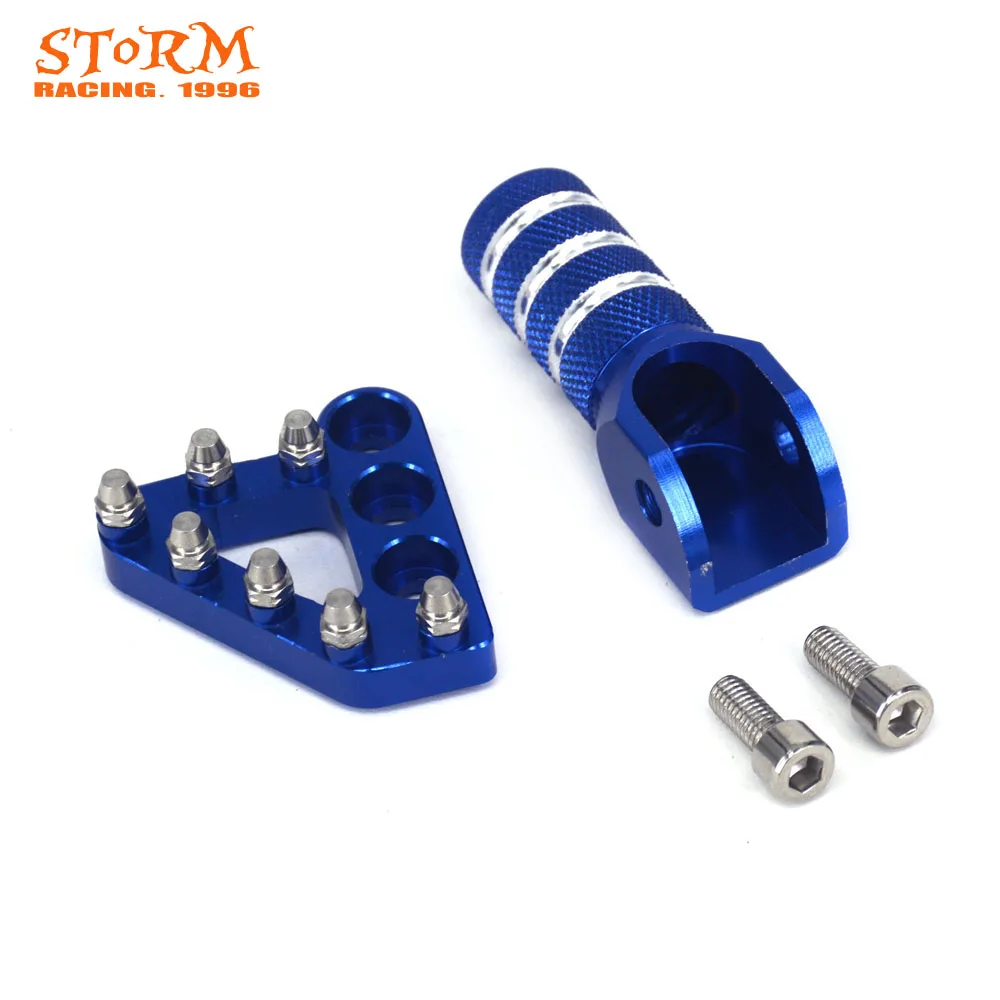 Rear Brake Pedal Step Plate Gear Shifter Lever Tips For KTM EXC SX XCF duke125 200 390 990 950 ADVENTURE 690 DUKE SMC 690 ENDURO