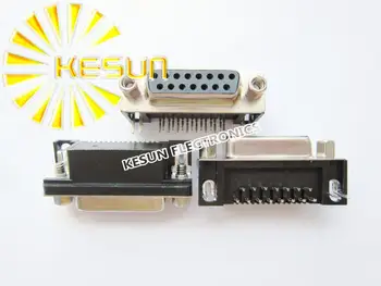 

50pcs/lot DR15 15P 15Pin Female Serial PCB Standard Right Angle D-Sub Connector