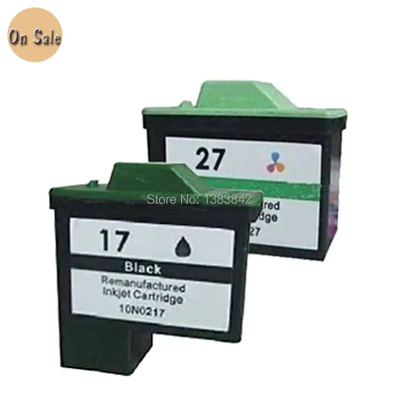 Para Lexmark 17 Cartucho de Tinta 27 Negro Color Para Lexmark17 27 i3 X1100  X1150 X1270 X2250 X75 Z13 Z23 Z34 Z515 Z517|cartridge accessories|cartridge  encadcartridge pen - AliExpress
