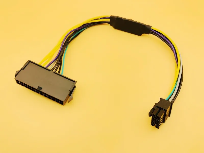 10 шт. блок питания ATX 24Pin для 8Pin кабель Dell Optiplex 3020 7020 9020 T1700 Серверная материнская