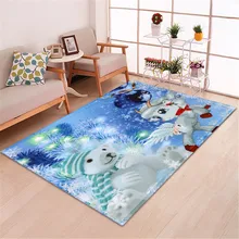 Рождественский подарок Merry christmas Придверный коврик комнатные домашние ковры украшения для спальни, кухни, сплошные гостиной 40x120 см Q3