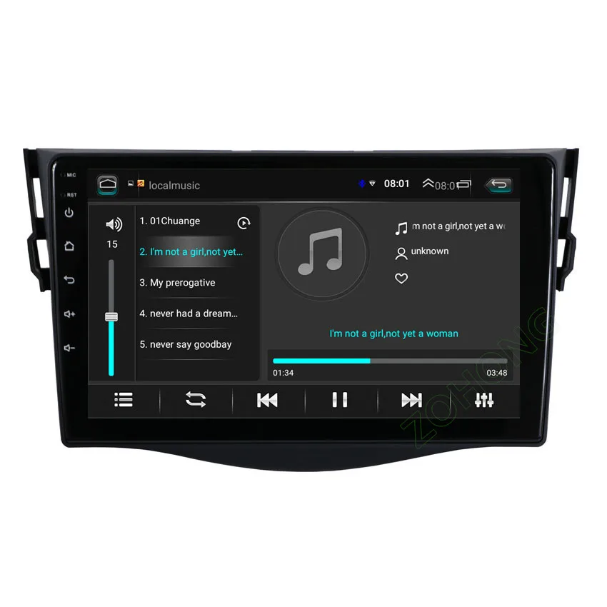 Cheap 9inch 2.5D 2+32Gb Android car multimedia dvd player for Toyota RAV4 Rav 4 autoradio CAR gps navigation Car Radio Stereo recorder 3