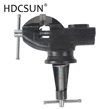 50 мм тяжелый стол тиски скамья тиски Универсальный тиски Настольный тиски 360 градусов вращения Деревообрабатывающие инструменты Мини Скамья тиски