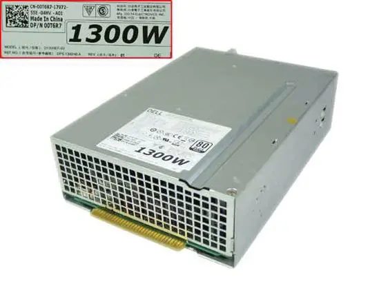 

D1300EF-02 A 00T6R7 T7910 блок питания для сервера 1300 Вт