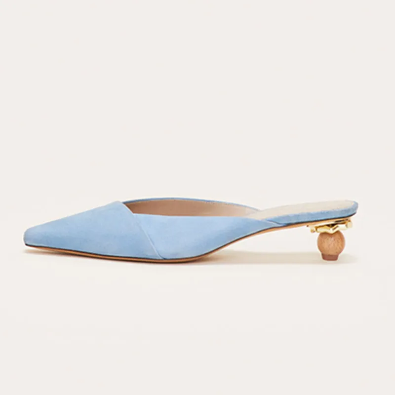 Mcacchi/Новое поступление; женская летняя обувь из натуральной кожи; женские сандалии на необычном металлическом каблуке; сандалии Баотоу с квадратным носком; размеры 34-41