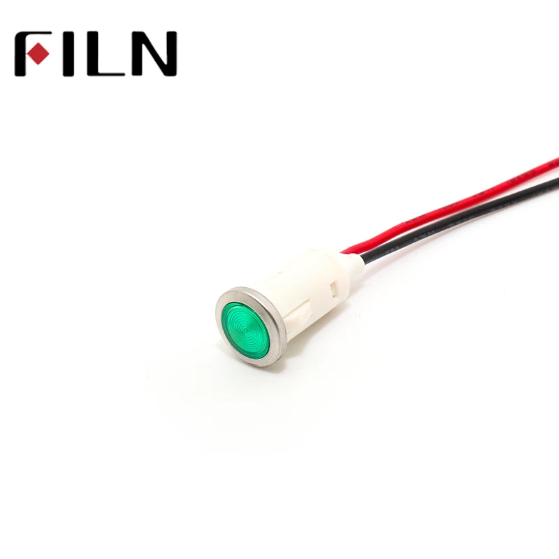 12.5mm dia 12.5mm 220v indicator light