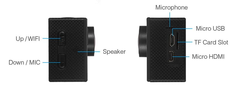 Sports camera 4K SOOCOO C30 Wifi Gyro 30M waterproof Audio