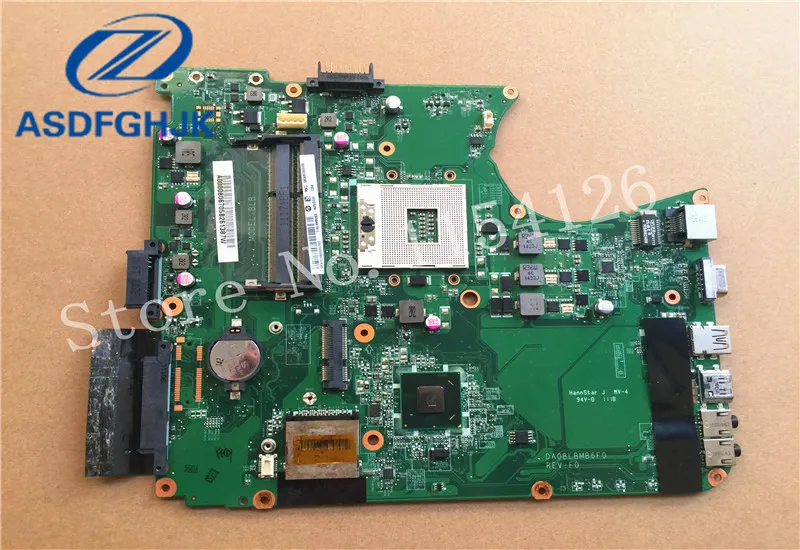 Оптовая продажа материнская плата для ноутбука A000080670 DA0BLBMB6F0 Toshiba Satellite L750 L755 hm65 ddr3