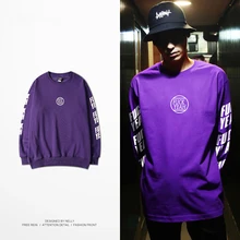 High Quality Autumn Winter Long Sleeve Men Sweatshirt Hoodies Hooded Tracksuit Jumper Pullover Multi Size Red/Blue Available red hooded design long sleeves stitching jumper