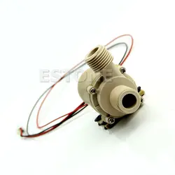 Новый DC 12 V Солнечный циркуляционный насос горячей воды Бесщеточный Водяной насос моторный