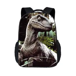 3D Животные мир школьный Юрский Динозавр Детский рюкзак детский подарок для мальчиков/Детский динозавр шаблон Путешествия BookBag