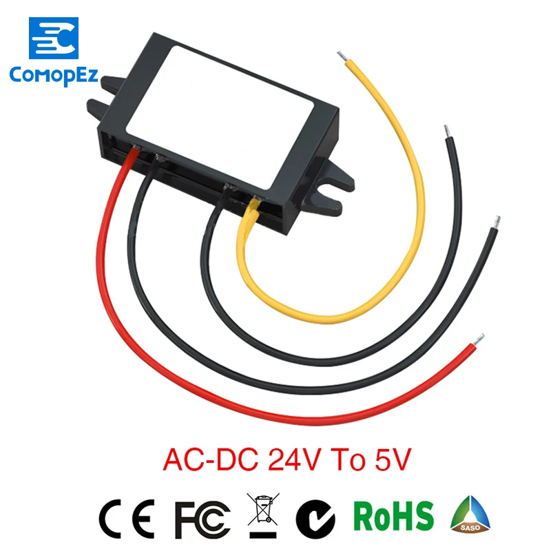 Преобразователь солнечного инвертора понижающий Ac7 35v/dc7 52v в Dc5v 1a