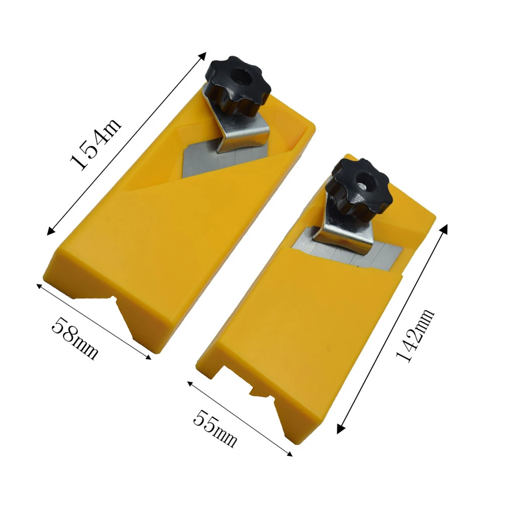 Гипсокартон ручной рубанок ABS пластик гипсокартон строгальный инструмент плоский квадратный гипсокартон край фаска Деревообработка