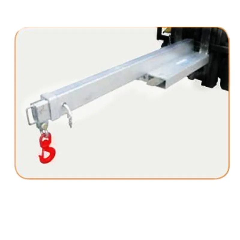 

Hot sale Forklift accessories Forklift attachment type JXCC-10 Fixed Jib long 4.5Tonne