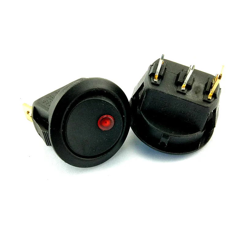 

KCD2-202 power switch, boat switch, 3 feet 2 stalls, LED lights