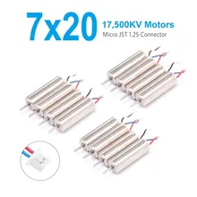 BETAFPV 3 Set 7x20mm 17500KV Brushed Motors with JST 1 25 Connector for Micro Tiny Whoop