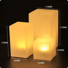80*140 мм элегантный Рождественский декоративный Настольный светильник/Декор led бар лампа