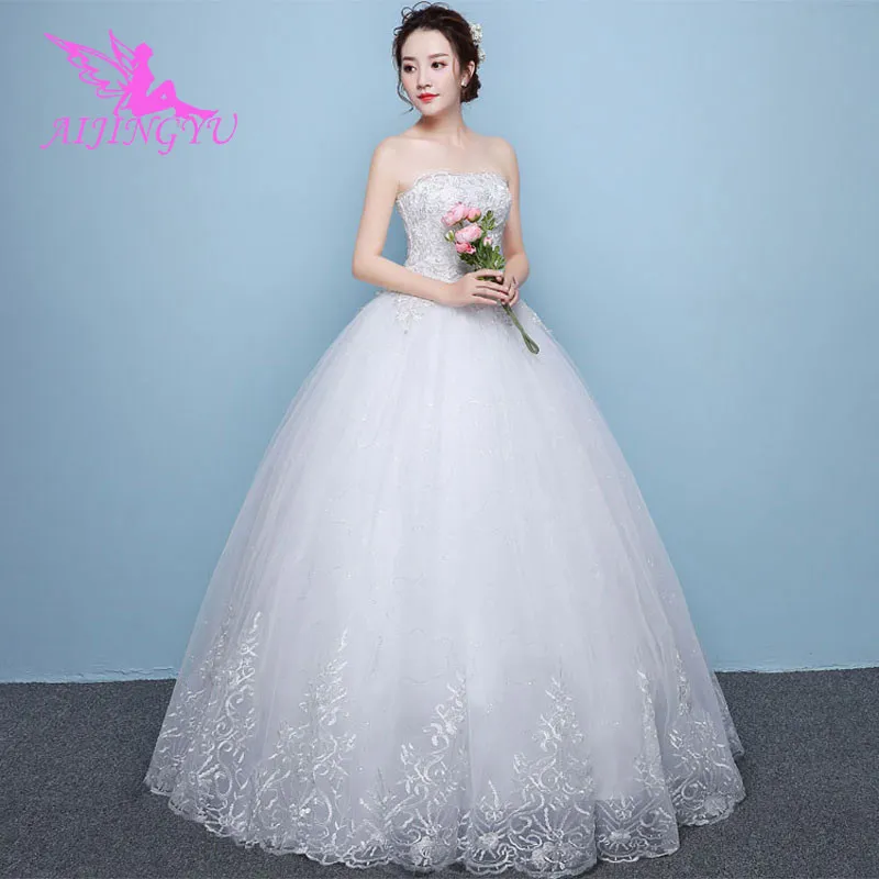 AIJINGYU платья большого размера для свадебной вечеринки weding платье WU182 | Свадьбы и