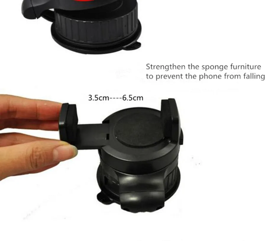 Universal 360 degree spin Car Windshield Mount cell mobile