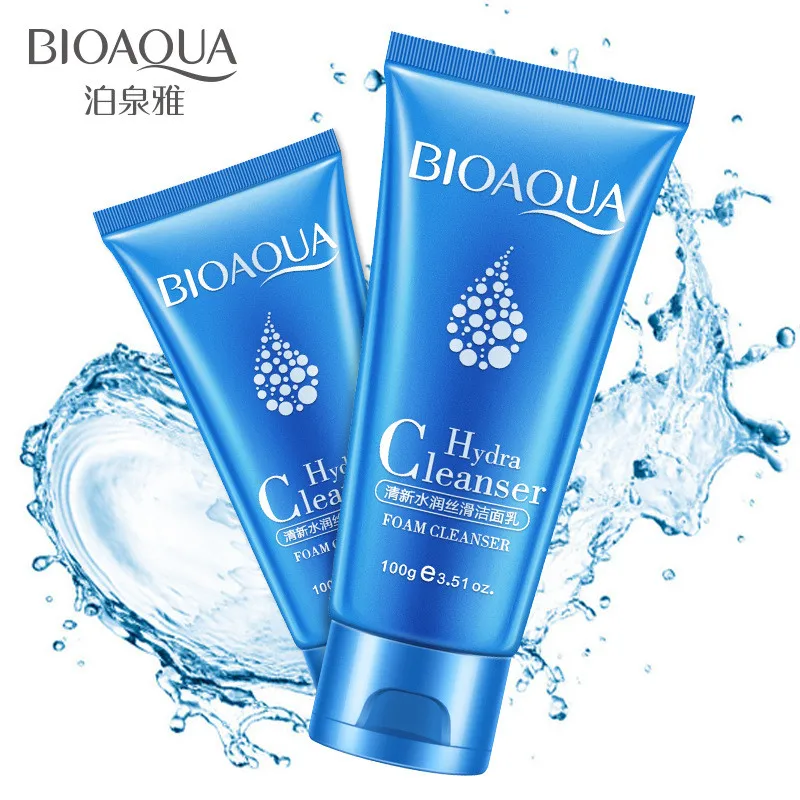 BIOAQUA Fresh Water Facial Cleanser Whitening Moisturizing Pore Clean