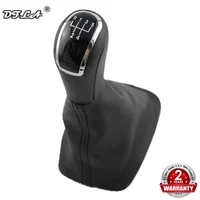 Для Skoda Fabia 1 MKI 2000 2001 2002 2003 2004 2005 2006 2007 2008 автомобиль-Стайлинг 5 Скорость автомобиля Шестерни Stick ручка переключения кожаный ботинок