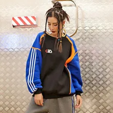 Новая женская куртка пальто с рукавами «летучая мышь» с принтом Забавный Фэнтези Harajuku Куртка "бойфренда" верхняя одежда в уличном стиле для танцев в стиле хип-хоп