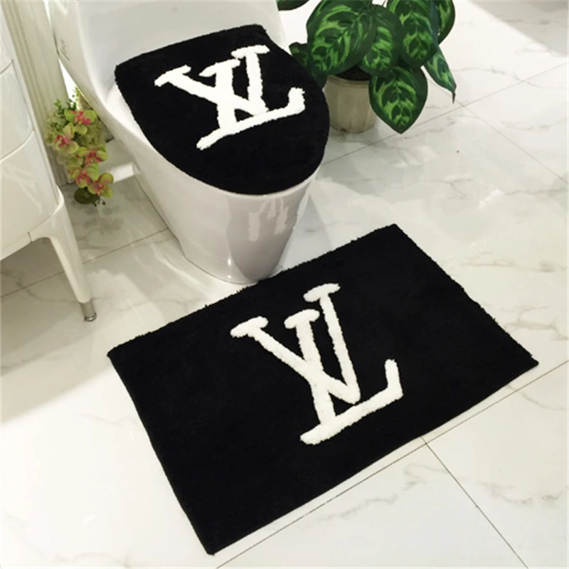 

European Thicken 3pcs/set Toilet Lid Cover Toilet Seat Set Cushion Cover Universal Bathroom Wc Mat Warmer Soft Carpet